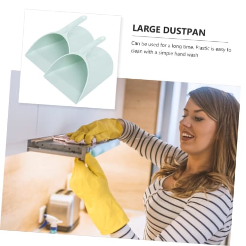 ABOOFAN 2-Piece Dustpan, Dustpan, Trash Can, and Shovel for Kitchen and Cleaning. Practical and Convenient for Home Use. A New, Portable Household Ess