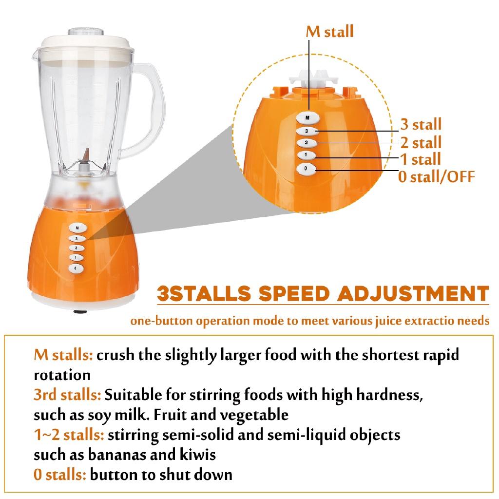 350W 6 Cups Nutrition Fruit Juicer-Blender Mixer Grinder Bottle Shaker DIY Juicing Machine 1.5L