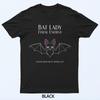 Bat Lady Feral Energy Gothic Halloween Vampire Dark Humor T-Shirt