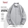 VANCL Men's Winter Plush Oxford Long-Sleeve Shirt