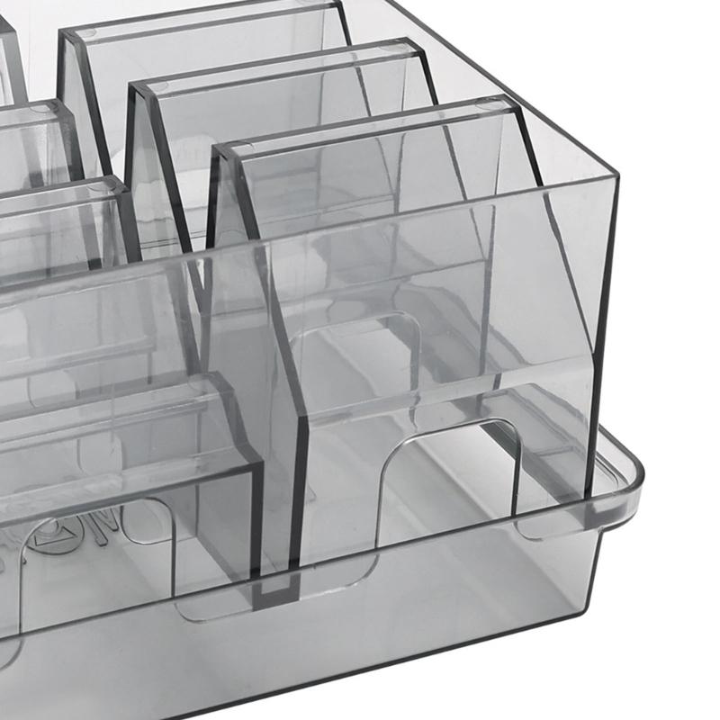 Practical Plastic Clippers Guard Holder Designed To Prevent Loss And Damage Storage Box For Barbers And Home Use