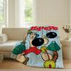 Klasická P-Popeye-S Silná Zábavná Deka Teplá Měkká Vhodná do Ložnice Pohovky Postele Obývacího Pokojíku Kanceláře Cestování Kempování Dárky