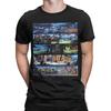 Monkey Island 2 Scenery Collage Fashion T Shirts for Men Women  Pure Cotton  Tee Shirt Clothing