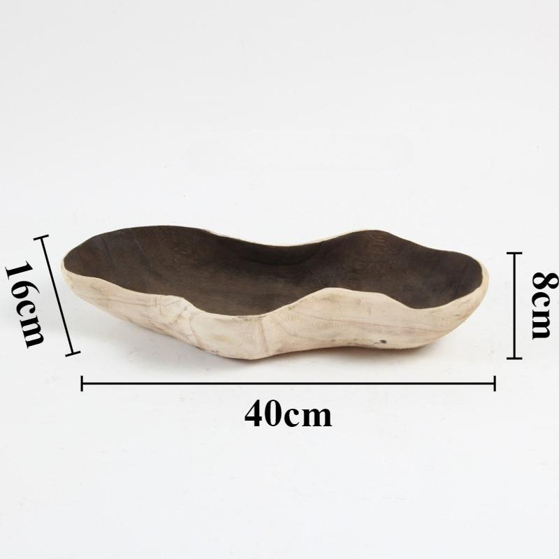 

Wooden Storage Tray Vintage Handmade Fruit Tray Modern Minimalist Household Organize Trays Kitchen Organization Accessories