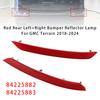 Red Rear Left+Right Bumper Reflector Lamp For GMC Terrain 2018-2024