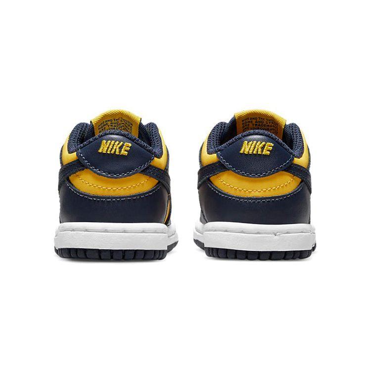 Nike Dunk Low TD Michigan 2021 Baby Sneakers Blue Varsity-Maize Midnight-Navy CW1589-700