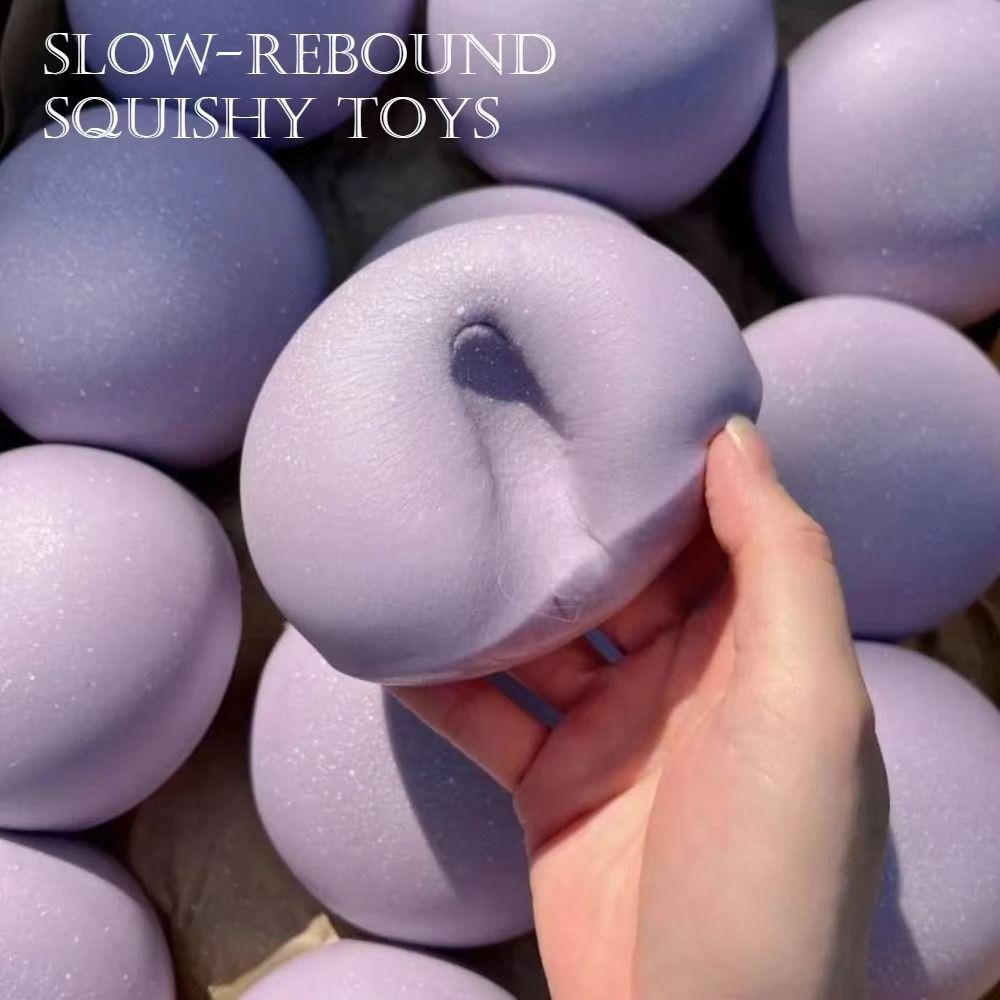 Flash Taro Bread Squeeze Toy Kneading Food Play Fidget Toy Kids Tricky Doll
