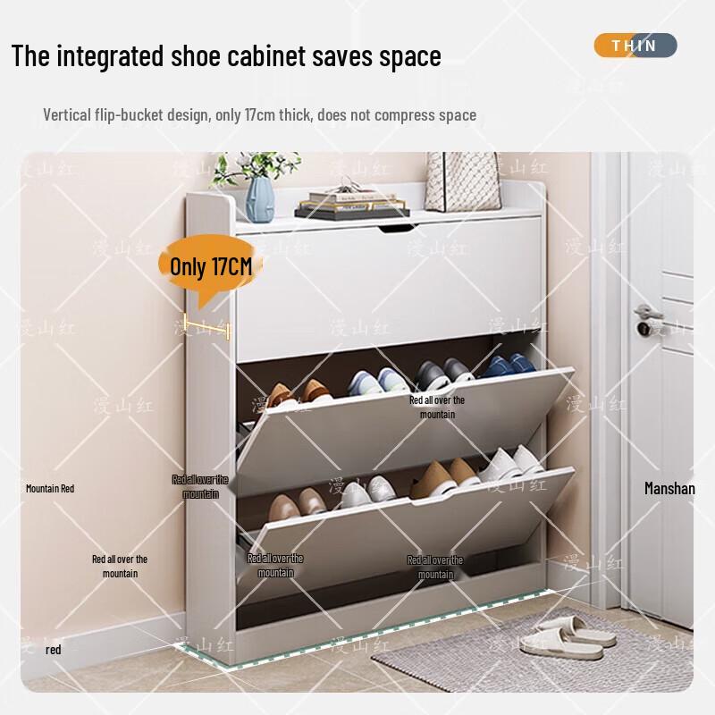 Modern Space-Saving Shoe Cabinet