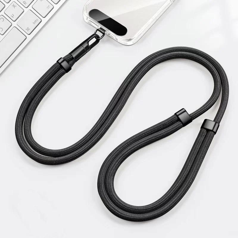 Universal Phone Lanyard with Clip Upgraded Anti-Drop 360° Rotation Adjustable Neck/Crossbody Strap for All Phone Cases
