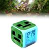 Colourful Minecraft Changing Alarm Clock With Lcd Screen Calendar For Home Use
