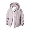 Giacca Invernale da Uomo Taglie Forti Multicolore Leggera Imbottita in Cotone con Cappuccio Staccabile