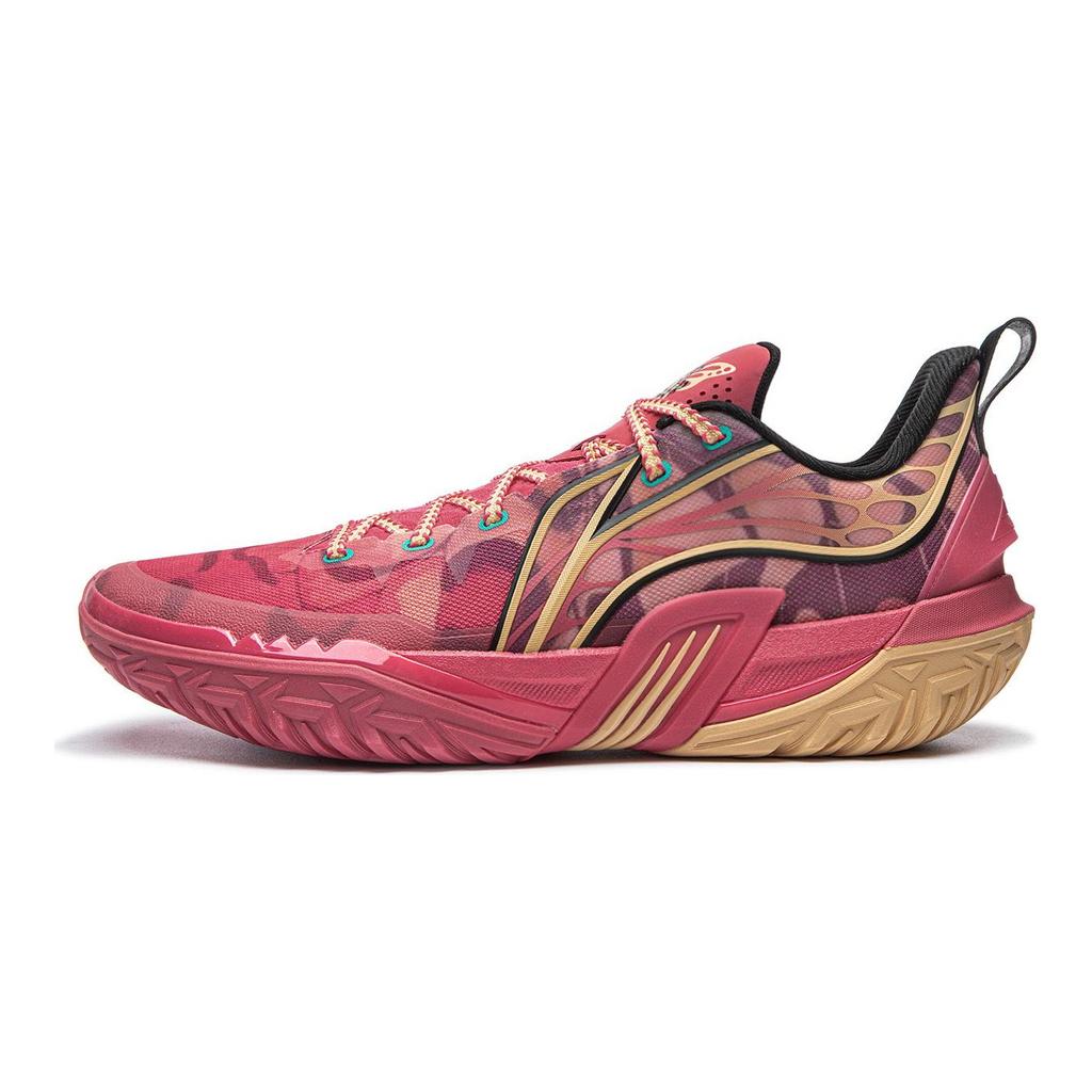 Li Ning Jie Ao 3 Cushioning Slip Resistant Abrasion Resistant Breathable Rebound Anti Twist Grip Low Top ABFV047-3