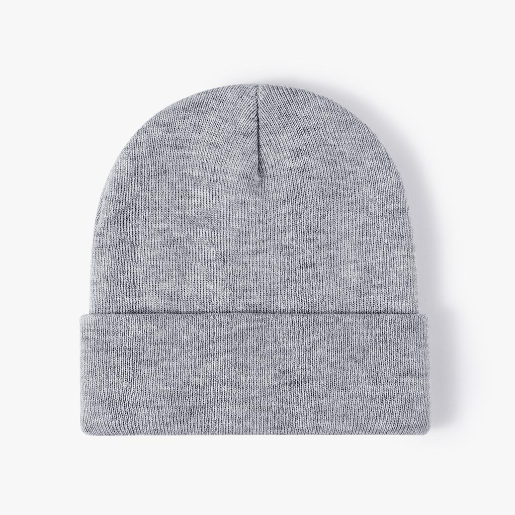 Hat, Winter, Versatile, Students, Knitted Cap, Men, Fashion Warm, Cold Cap, Thickened, Ear Protection, Black Woolen Cap