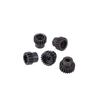 5pcs 32DP Cent5mm 17T 21T Steel Motor Gears Parts Set for 1 8 RC Car Motor