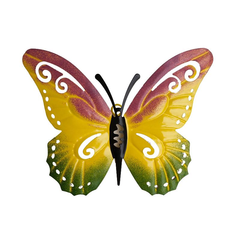 

Butterfly Wall Decor Butterfly Ornament Iron Indoor Outdoor Hanging Wall Art For Garden Yard Fence Decoration