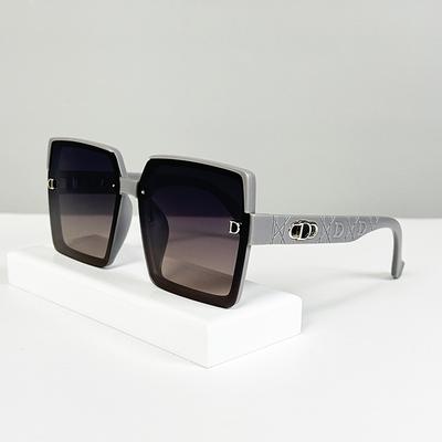 Sunglasses Female Letter D Trend Personalized Street Shot Sunglasses Uv Protection