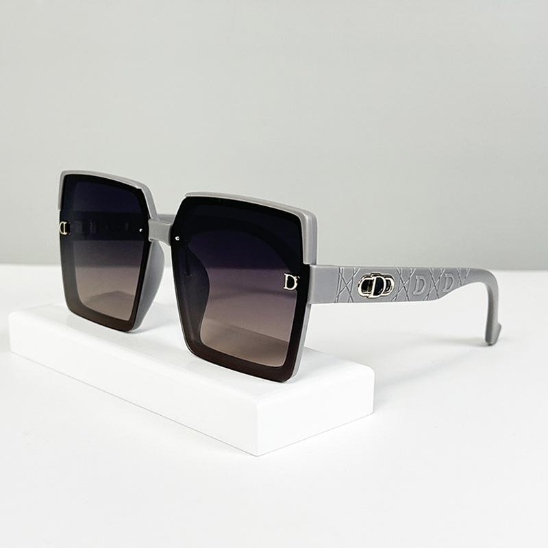 Sunglasses Female Letter D Trend Personalized Street Shot Sunglasses Uv Protection