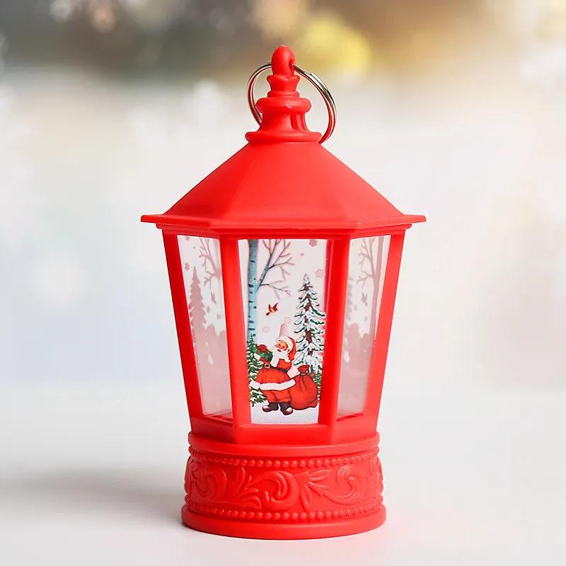 1/3PCS Christmas LED Candlestick Lamp Little Night Lamp Old Man Snowman Christmas Tree Ornaments Hanging New Year Navidad Christmas2024