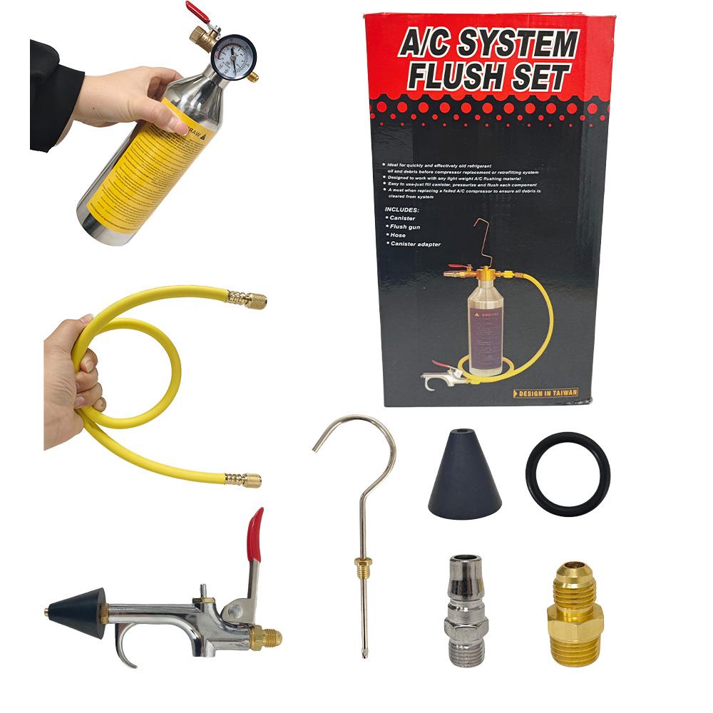 Professional Grade Car AC System Tool with Real Time Pressure Monitor for Safety Operation Paper box without safety exhaust valve