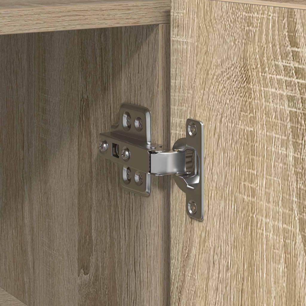 Sideboard Sonoma Oak 116 x 30 x 75 cm Particleboard