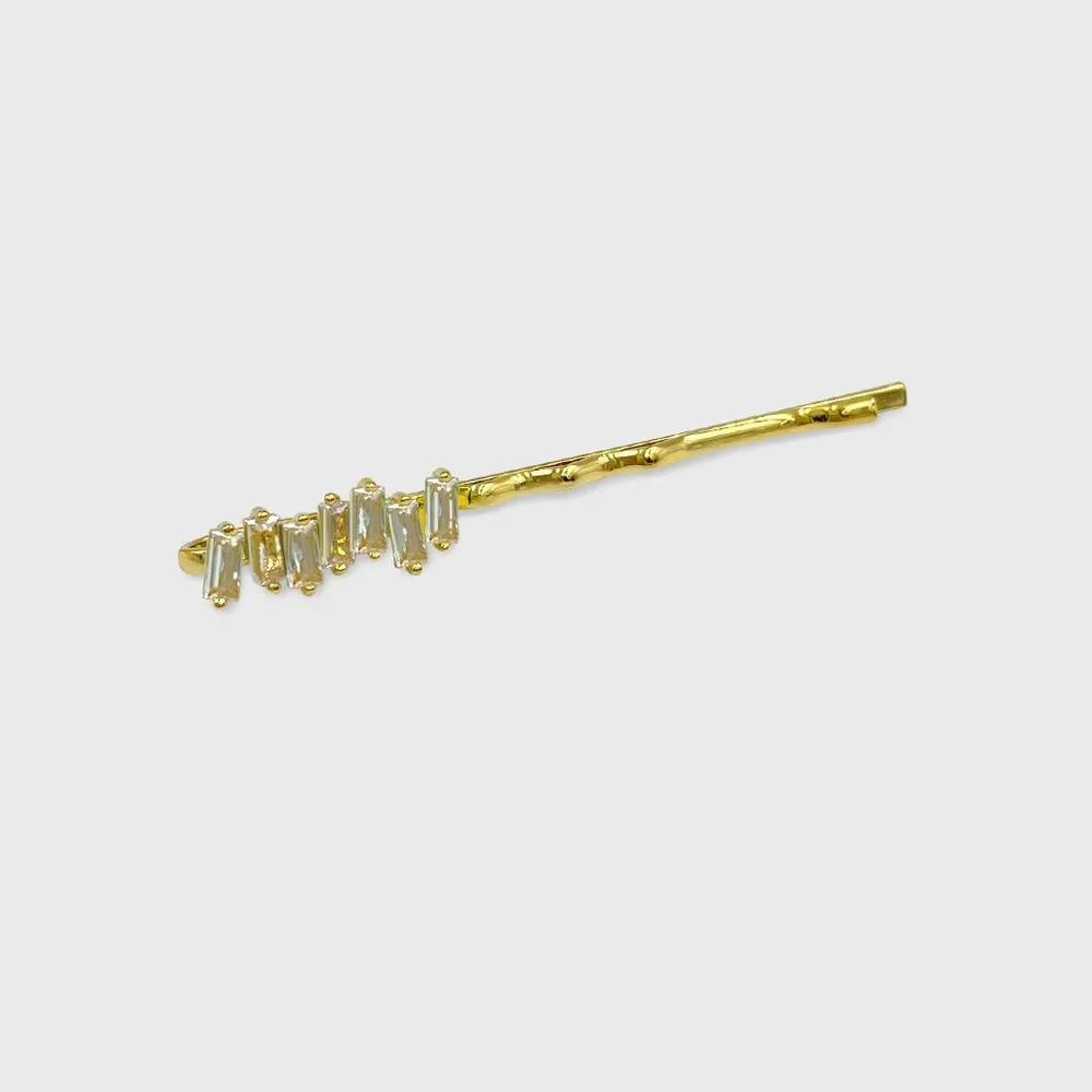 Bumpy Baguette Cubic Hairpin JP-23-335BP