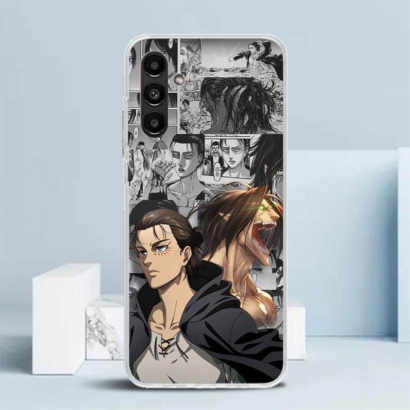 Attack Titan Anime Phone Case For Samsung Galaxy A17 A37 A57 A16 A15 A14 A13 A56 A55 A54 A53 A36 A35 A34 A33 A26 A25 A24 A23 Gal