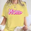 Mom Fashion Tees Short Sleeve Round Neck Mother's Day Gifts Tshirts Casual Mama Life Fun Unisex's T-Shirts
