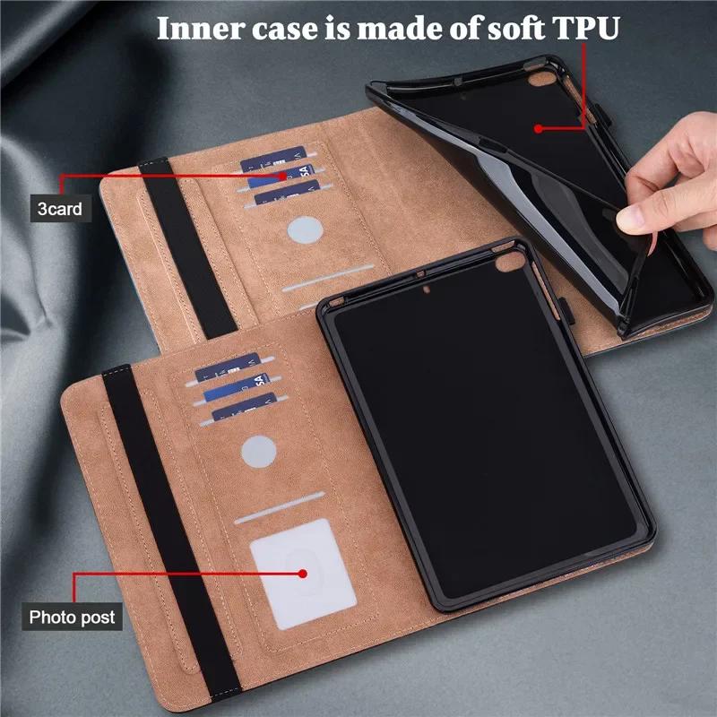 Tablet Funda for IPad 10 2 Case Luxury Leather Wallet Stand Tablet for IPad 10.2 9.7 Air 2 Mini 7 6 IPad 10 9 8 7 10th Gen Case