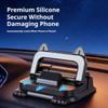 SEAMETAL Universal Dashboard Car Phone Holder 360° Rotation Stable Car Phone Mount With Parking Number Plate Smartphone Navigation Holder