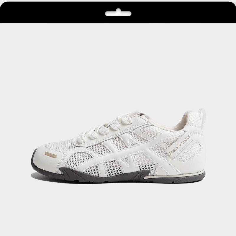 

Летние новые сетчатые дышащие женские туфли на мягкой подошве, с увеличенной высотой, тонкие, повседневные, маленькие белые туфли женские 35