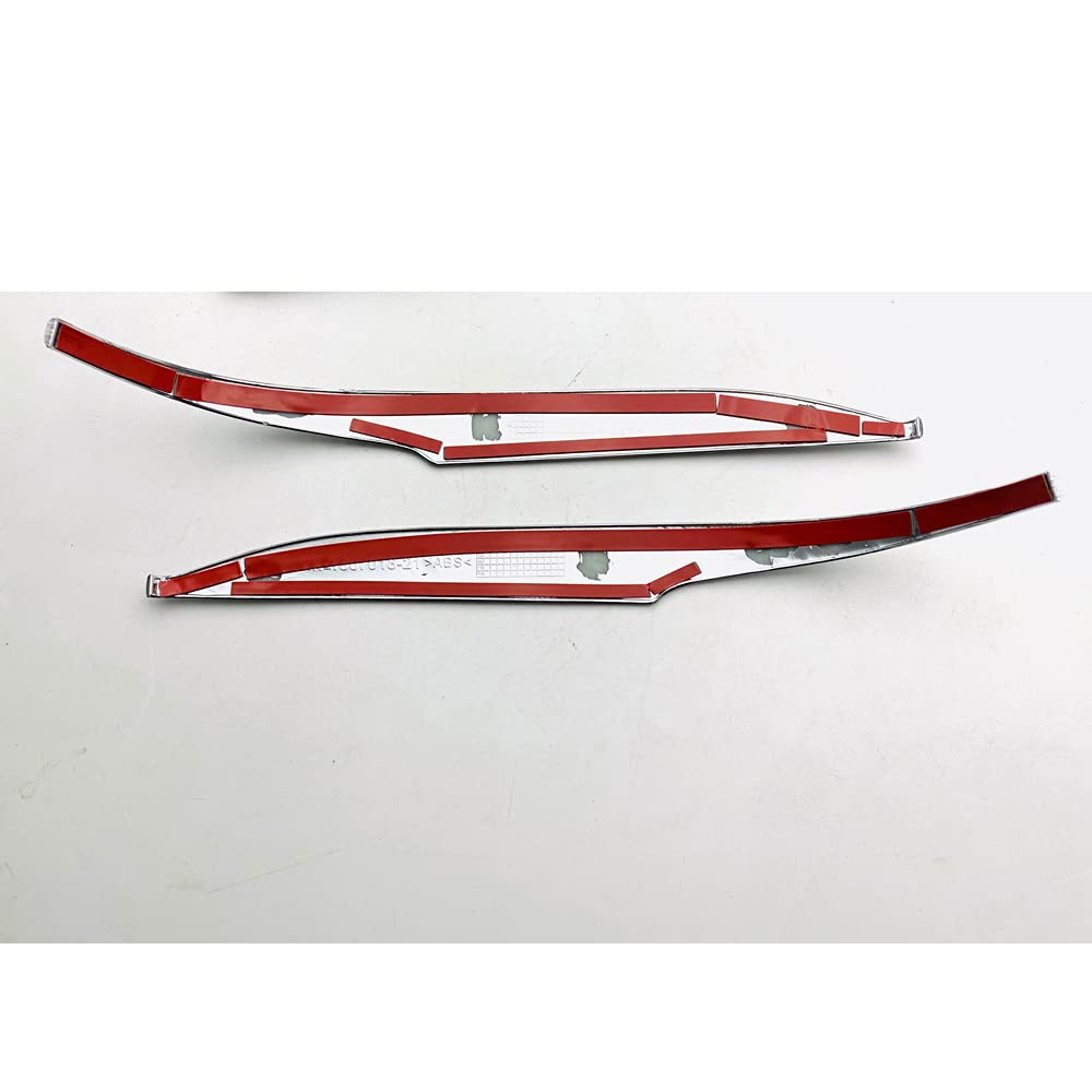 ZIAN Toyota New Harrier 80 Series Exclusive Side Mirror Garnish Mirror Finish Door Mirror Cover (Silver)