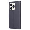 For iPhone 15 Pro PU Leather Wallet Cell Phone Stand Case Card Holder Shockproof Phone Cover