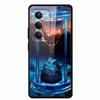 For Redmi 15 5G Case 6.9" 25057RN09E Tempered Glass Hard Covers For Redmi 15 4G 2025 Luxury Phone Cases Protective Bumper Fundas