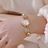 Damenuhr Leichte Luxusmarke BS Elliptische Eiszapfen Gletscher Saphir Armbanduhren Damen Mode Uhr Armbanduhren