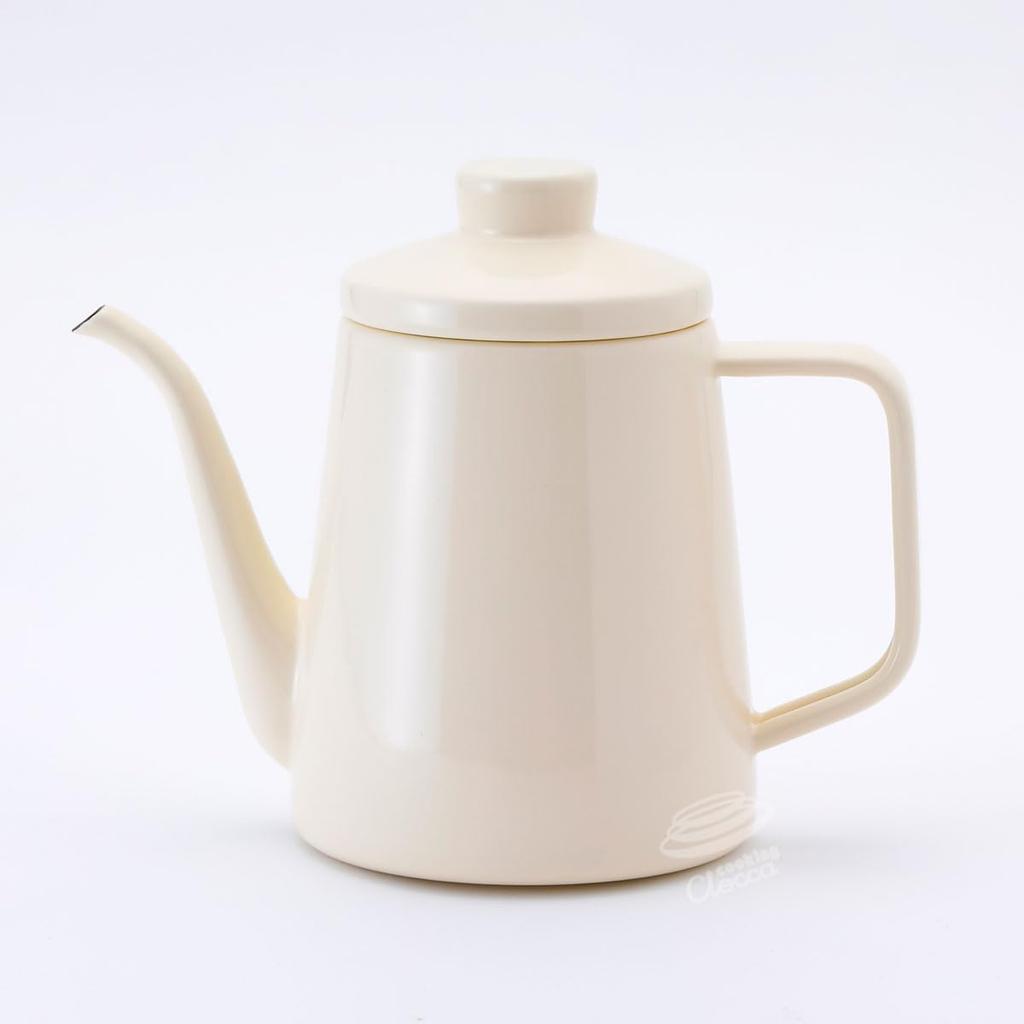 Fuji Enamel Drip Pot, 1.0L, SD10DP2, Solid, Direct FlameInduction Compatible, Vanilla Coffee Drip