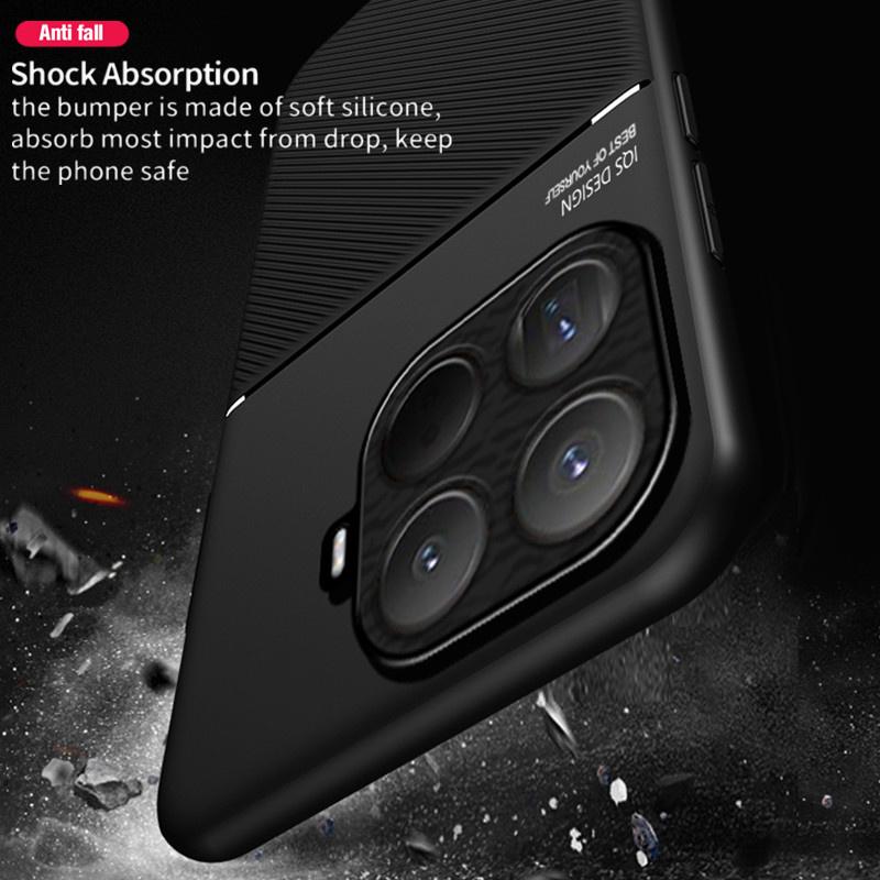 Magnetische Hülle für Xiaomi 15T 15T Pro 5G Mi 15 Schutzhülle Robust Rutschfest Eingebaute Metallplatte Coque Fundas Capa