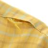 Stephens 60s Vintage Check Pattern Short Sleeve Shirt XL Yellow Men's Used