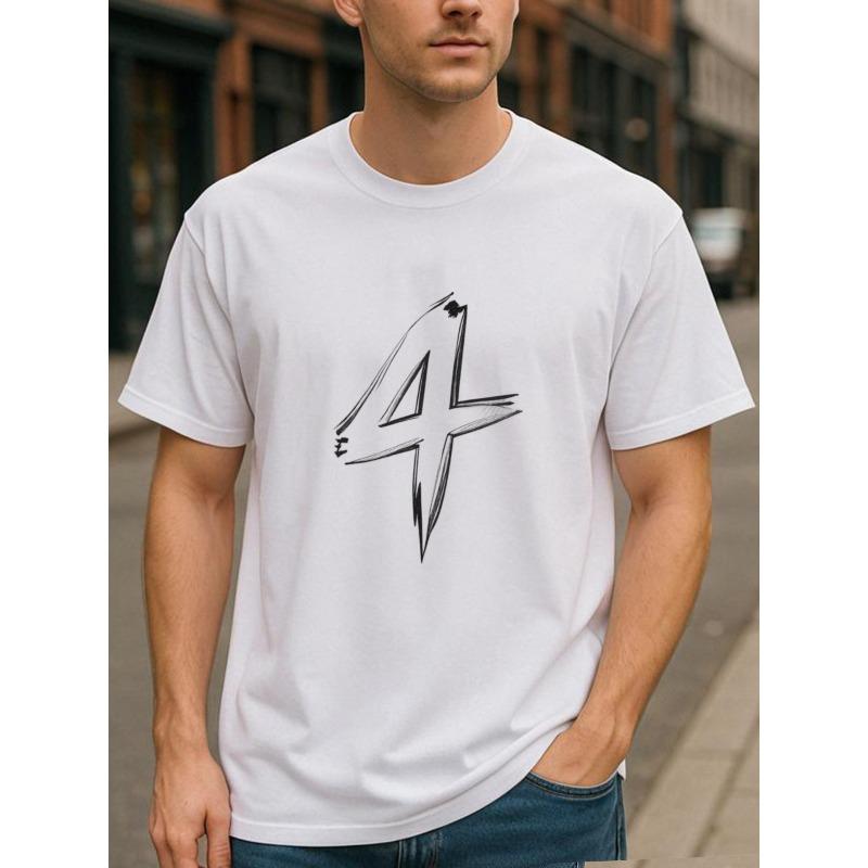 

European sizes Number 4 Lightning Pattern, Suitable for Outdoor Sports, Weekend Casual Wear, Men s Clothing, Men s Wear 4XL білий