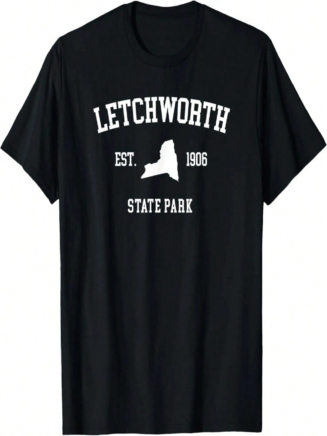 Retro Letchworth State Park Hiking New York Est 1906 T-Shirt S разноцветный