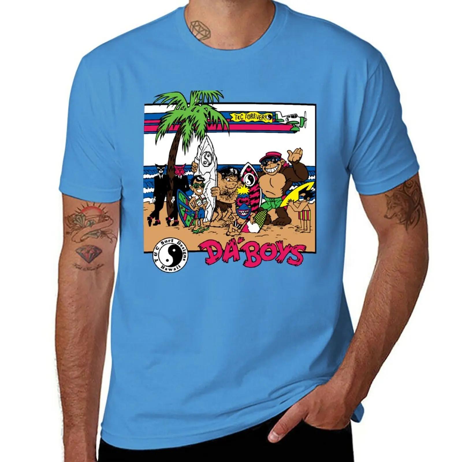 New Tc Hawaii Da Boys Town And Country Surf Designs Ape Surfing Joe Cool Tiki Surfers Primal Urges Tshirt S