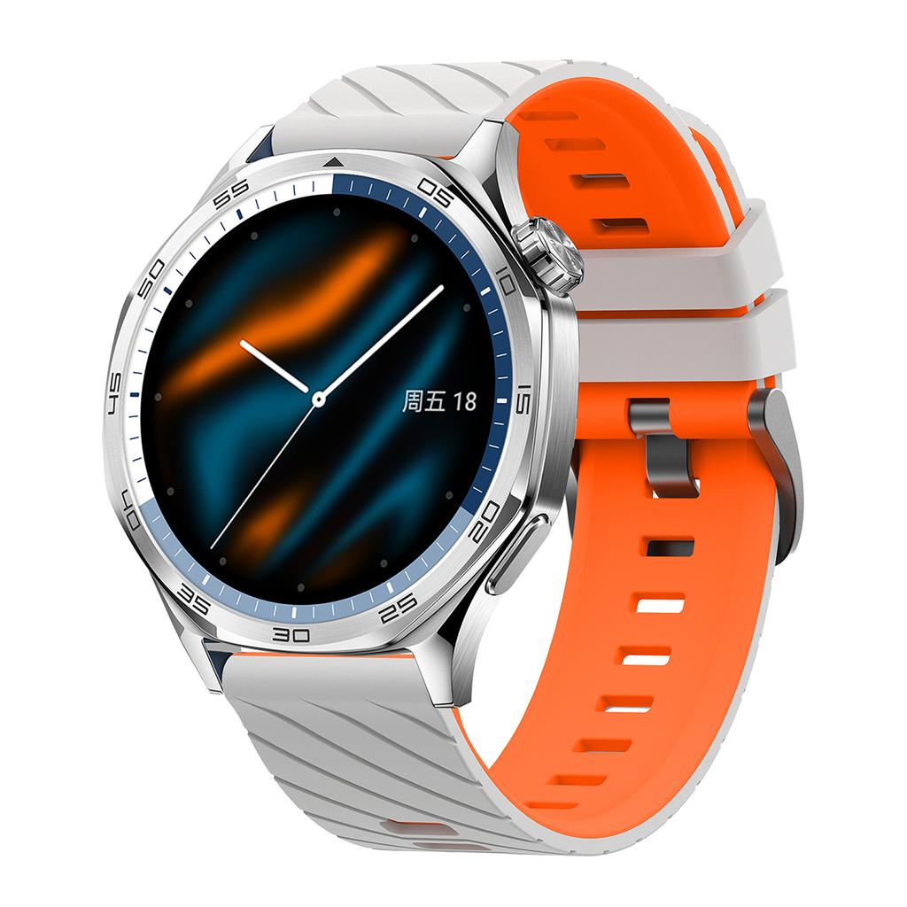 22mm Replace Band for Amazfit Balance/GTR 4 3 2 Silicone Watchband For Amazfit Bip 6 5/ Stratos 3 2 2S Adjustable Strap Bracelet