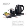Stainless Steel Electric Kettle Set with Tray and Custom Logo