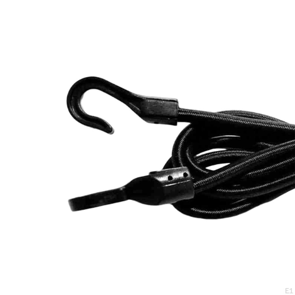 Bungee Cord Tie Down Strap Heavy Duty Multifunction Multipurpose Elastic Rope with Hook for Garage
