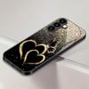 Liebe Schmetterling Gehärtetes Glas Handyhülle Geeignet für Samsung Galaxy S26 S25 S24 S23 S22 S20 FE/Ultra/Plus Anti-Drop Rückseite