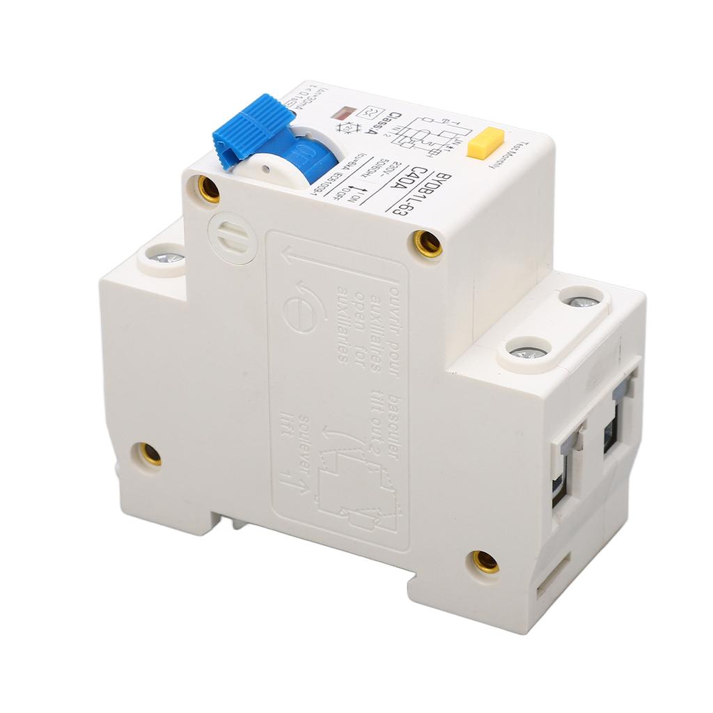 A Type Leakage Protection Switch 40A 30mA Single Pole N Household Miniature Circuit Breaker 230V
