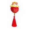 Whimsical And Fun Plush Keychain Lantern Animal Accessory In Colors Soft