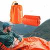 Multi-pack emergency sleeping bags, orange, drawstring bag, portable, suitable for outdoor camping