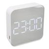 LED Digital Clock 2 Alarm Settings Multifunctional Small Electronic Alarm Clock with Temp Date Display for Bedroom