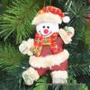 Christmas Dancing Dolls: Old Man, Snowman, Reindeer, Bear, Cloth Art Tree Ornaments, Accessories