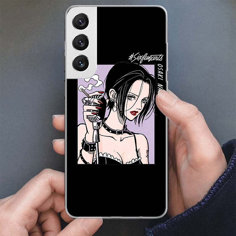 Nana Anime Na Na Girl Phone Case For Samsung Galaxy M12 M21 M30S M31 M32 M51 M52 Note 8 9 10 20 J4 J6 Plus J8 Soft Silicone Cove
